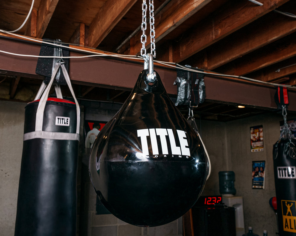TITLE Boxing Aqua Training Punch Bag  environmental