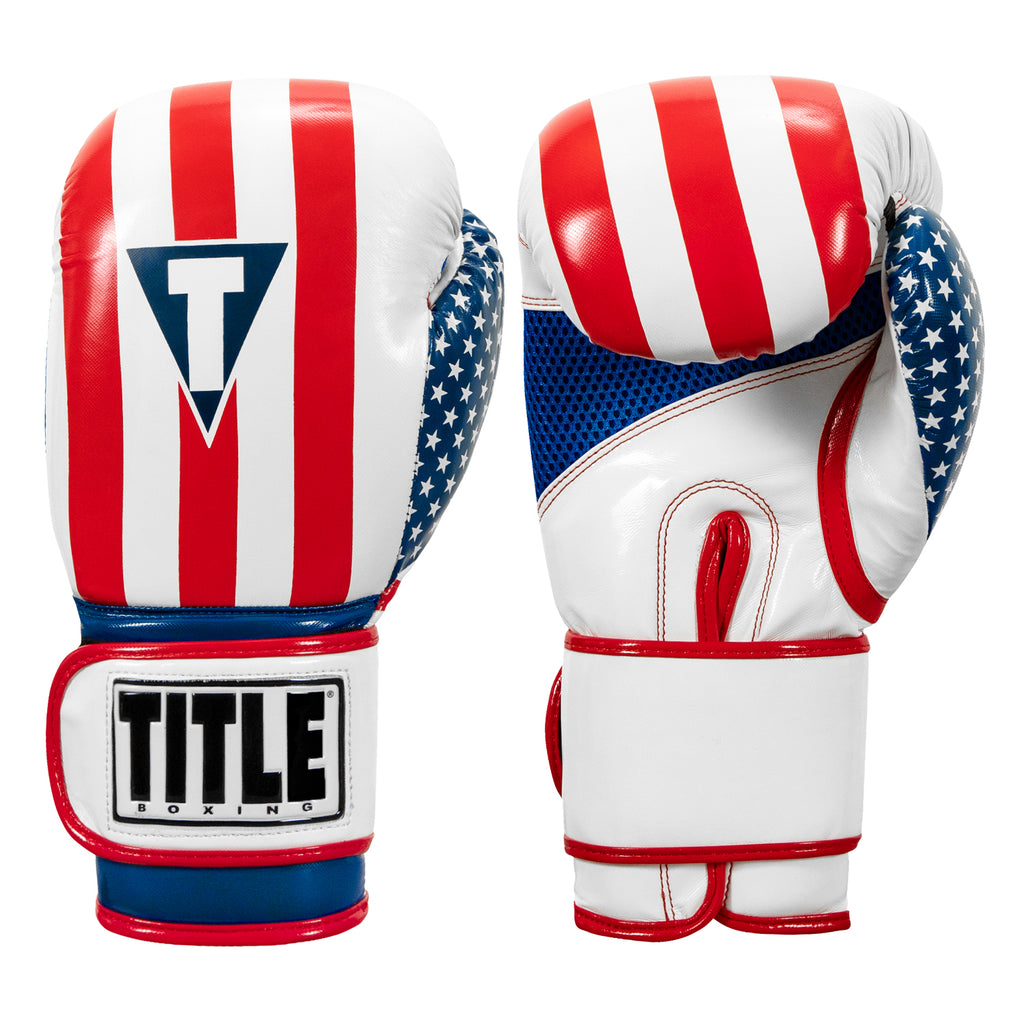 TITLE Infused Foam Combat USA Training Gloves