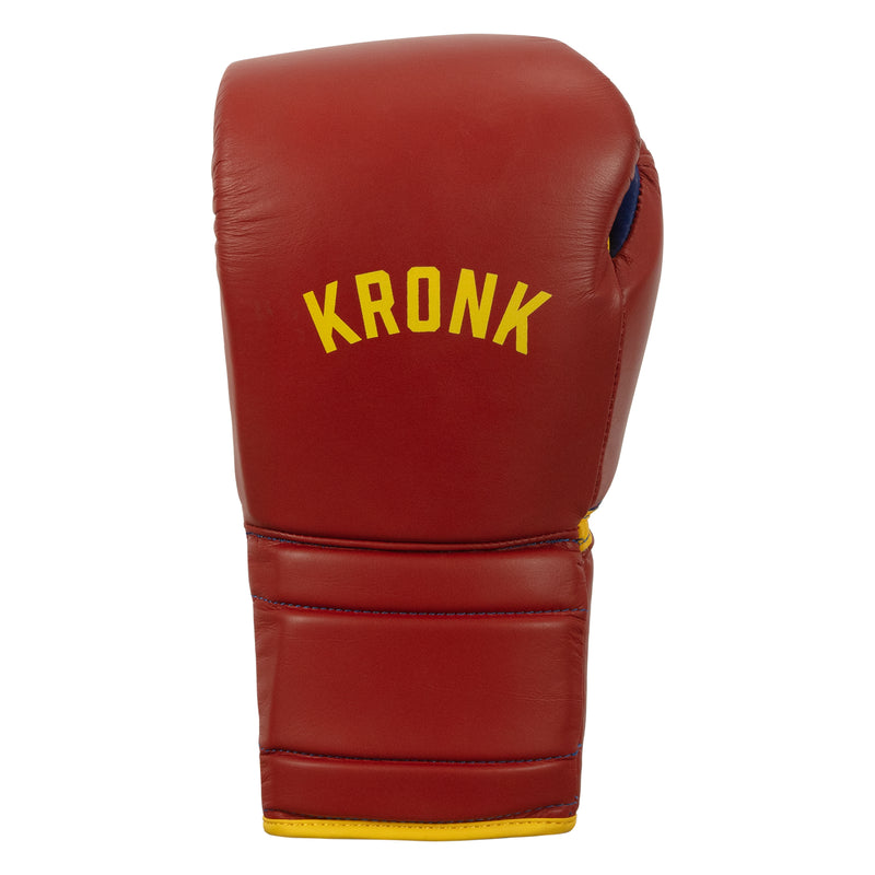 TITLE KRONK Boxing Gym Leather Gloves. Large (14 store Oz.). Brand New!