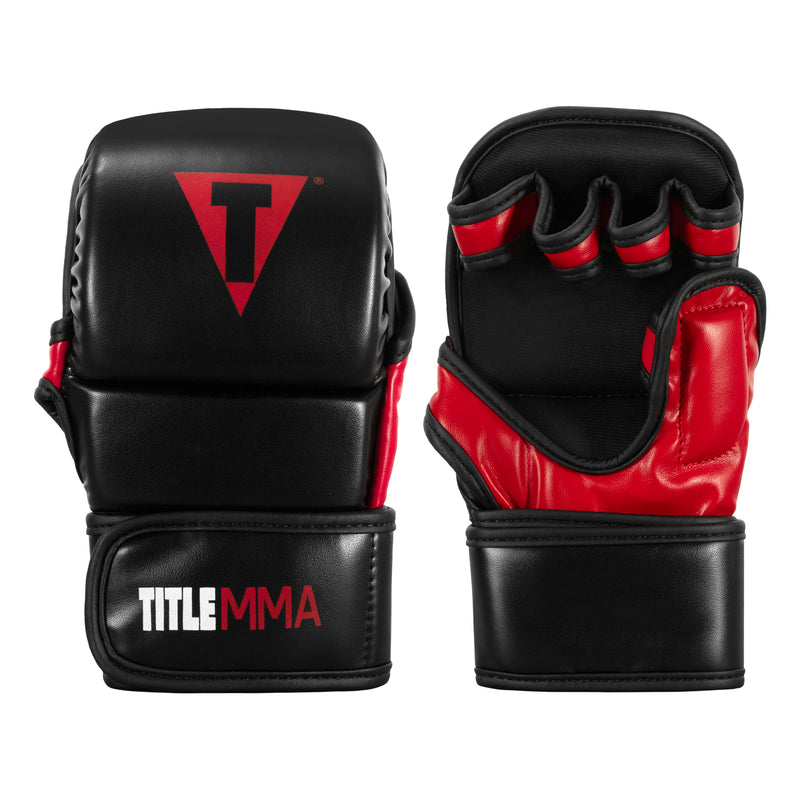 TITLE MMA Sparring Gloves main view