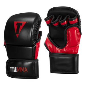 TITLE MMA Sparring Gloves side view