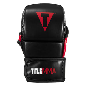 TITLE MMA Sparring Gloves front view