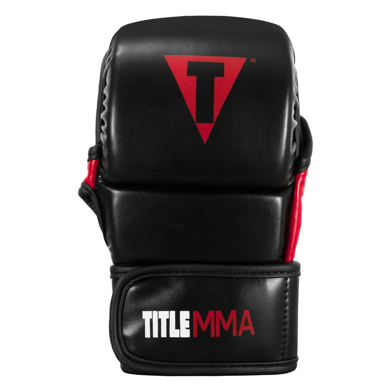 TITLE MMA Sparring Gloves front view