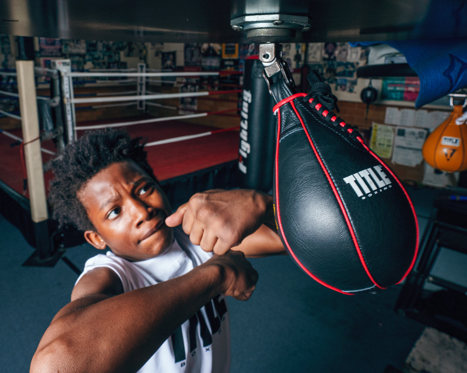 Title Boxing Heavy Bag and Speed Bag Stand