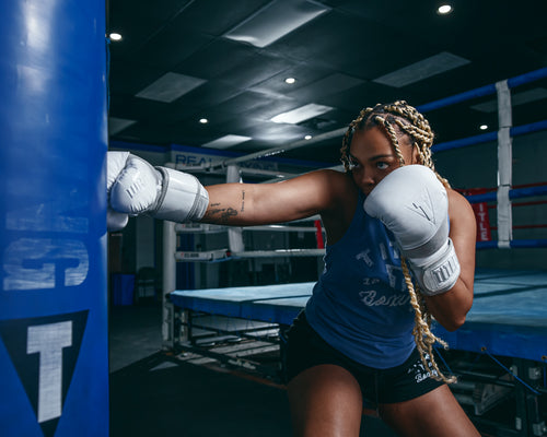 Young Attractive Businessman Throwing Jab Heavy Stock Photo 12510748 |  Shutterstock