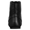 TITLE Boxing Old School Leather Boxing Shoes back view