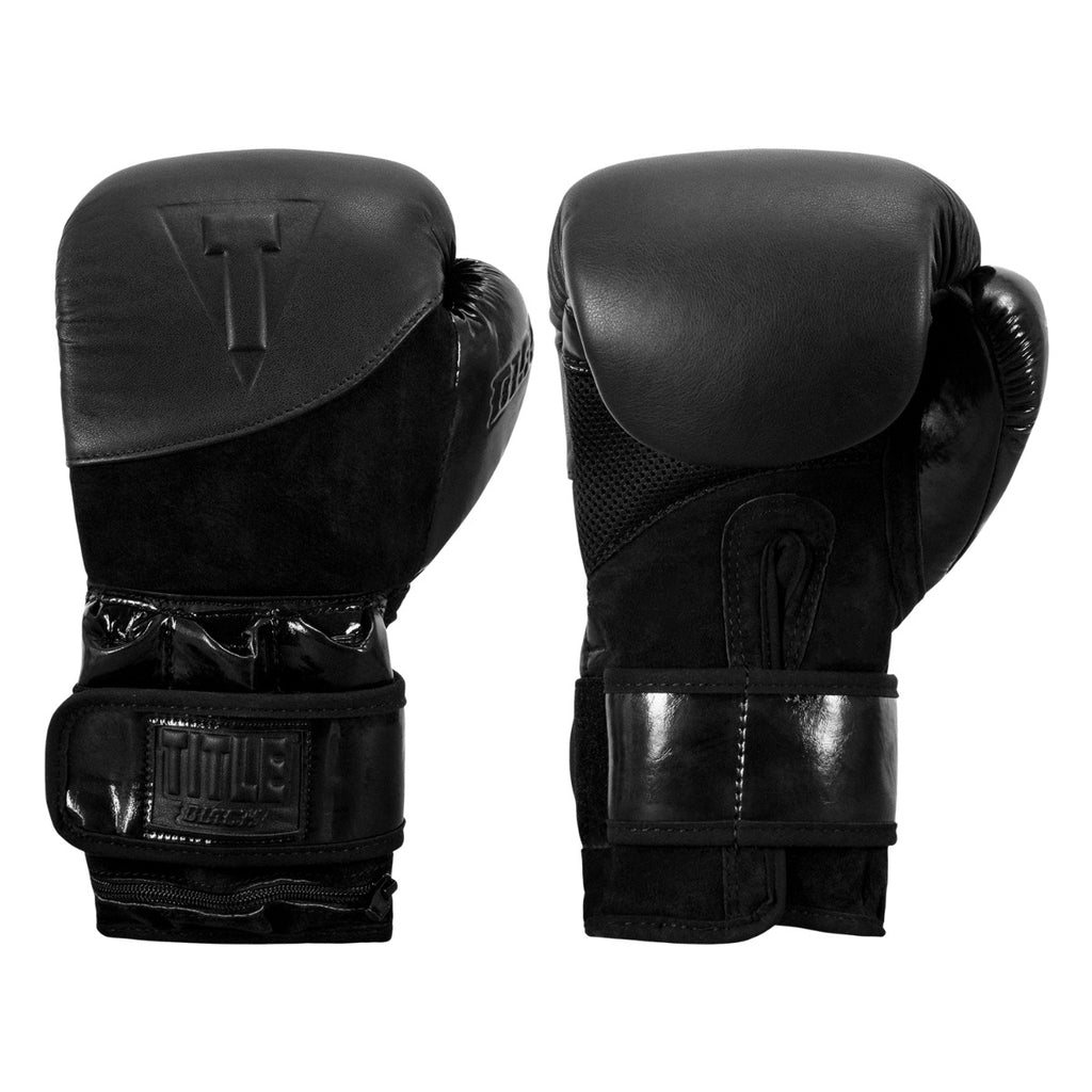 TITLE BLACK Blitz Weighted Bag Gloves