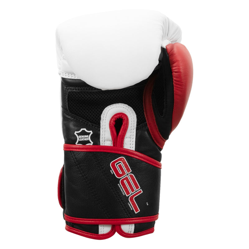 Buy TITLE BOXING GEL ENFORCED BLACK WHITE BOXING GLOVES SIZE LARGE/ BAG AND WRIST