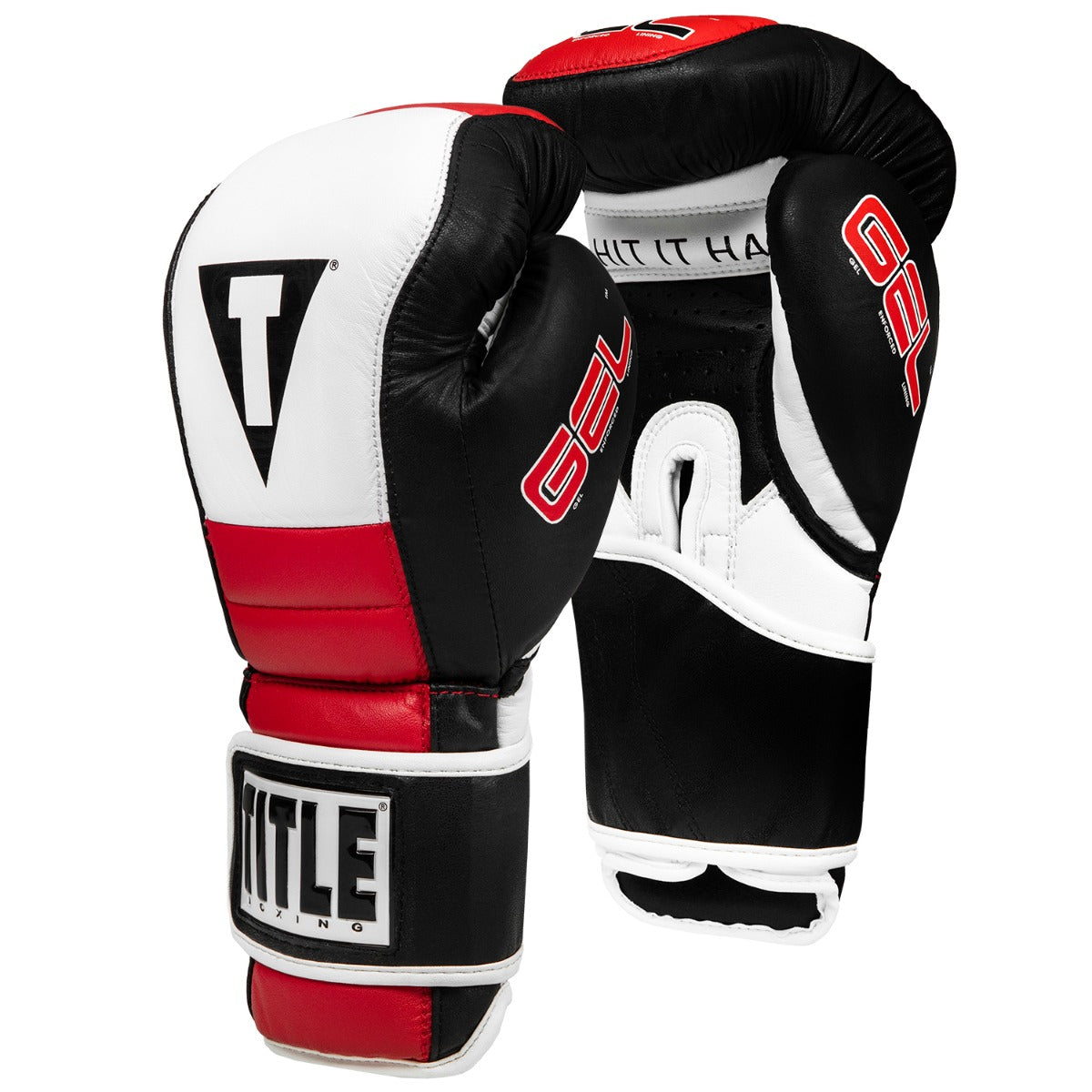 gel title boxing gloves